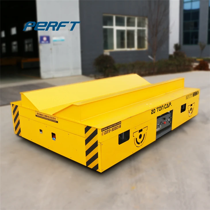 Electrical Transfer Cart With V Frame 20 Tons