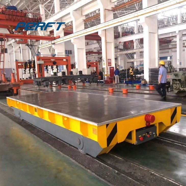 Battery Powered Rail Cart For Steel Mill