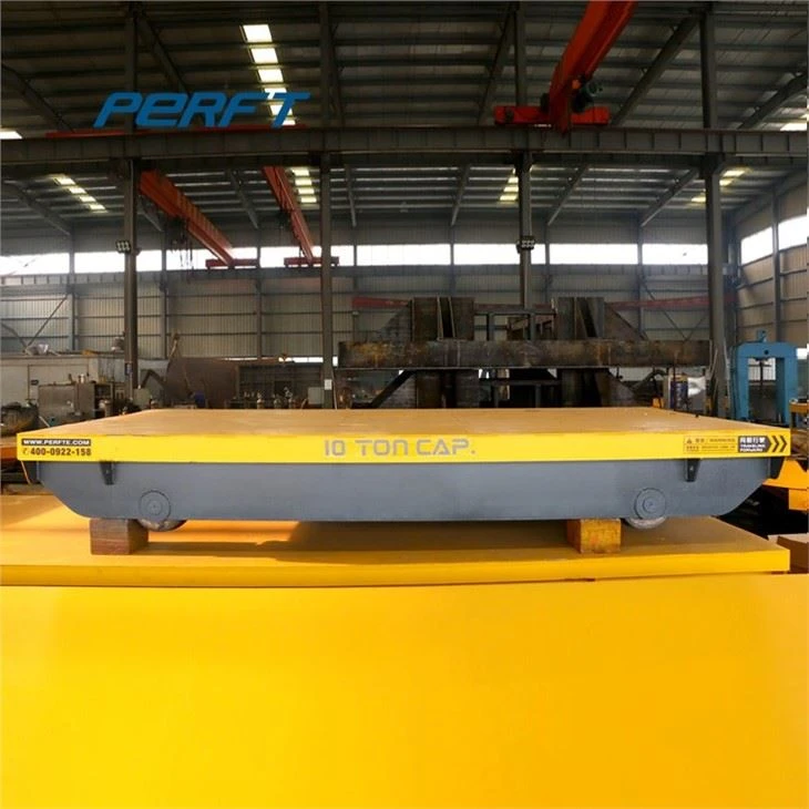 Perfect Rail Transfer Cart To Handling Sheet Metal For Factory