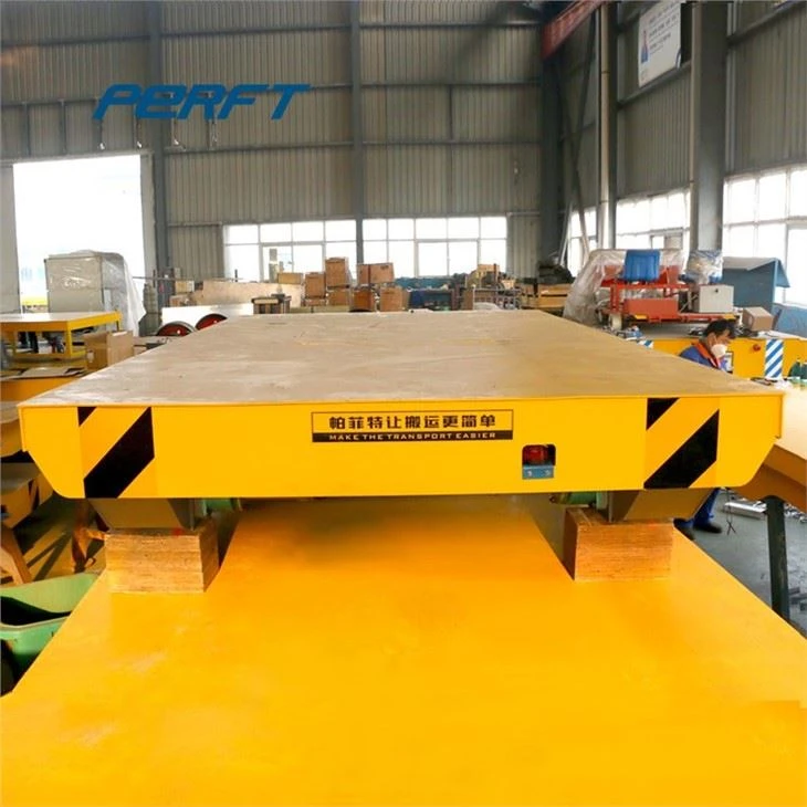 Perfect Rail Transfer Cart To Handling Sheet Metal For Factory