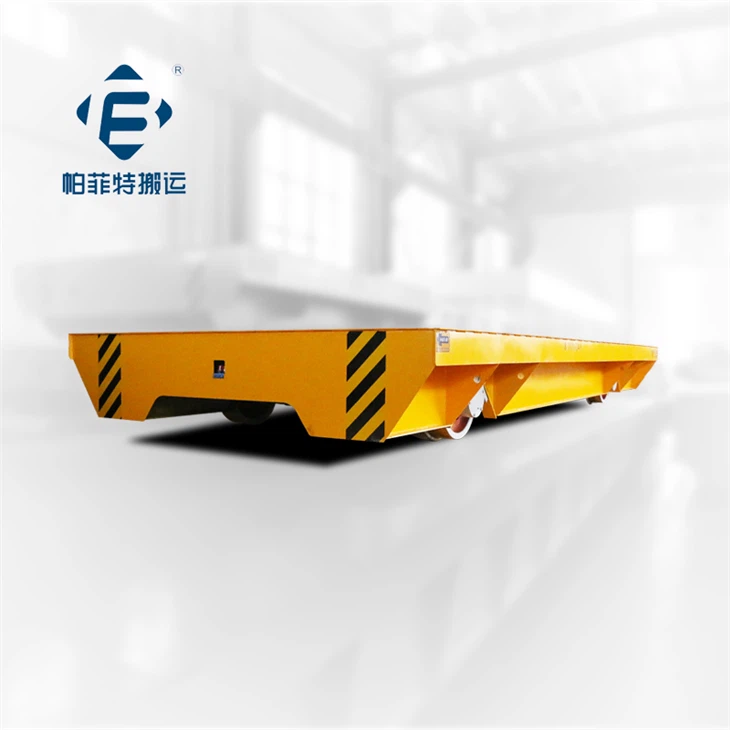 Cable Powered Transfer Cart On Rails