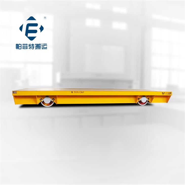 Cable Powered Transfer Cart On Rails